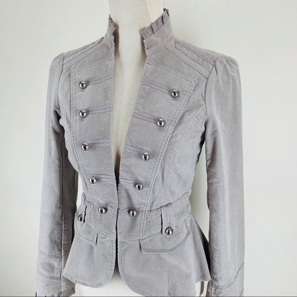 White House Black Market Jackets & Blazers - WH/BM Military Inspired Corduroy Jacket